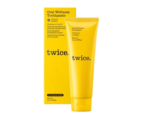 Twice Fluoride Free Hydroxyapatite Toothpaste